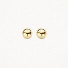 14 karaat geelgouden oorstekers - Blush - 7121YGO-1