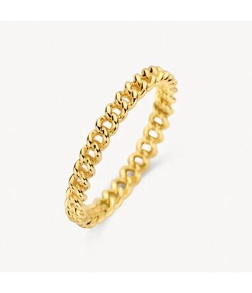 14 karaat geelgouden ring - Blush - 1247YGO