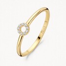 14 karaat geelgouden ring - Blush - 1217YZI 14 karaat geelgouden ring - Blush - 1217YZI-1