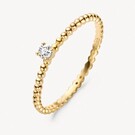 14 karaat geelgouden ring - Blush - 1215YZI 14 karaat geelgouden ring - Blush - 1215YZI-1