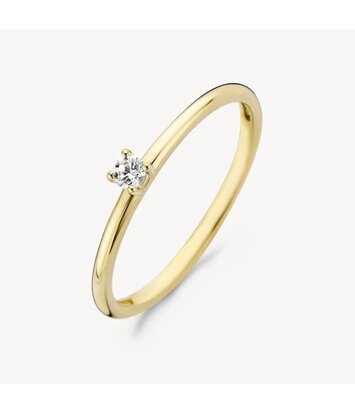 14 karaat geelgouden ring - Blush - 1200YZI