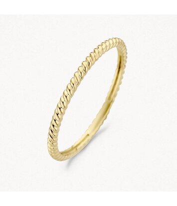 14 karaat geelgouden ring - Blush - 1196YGO