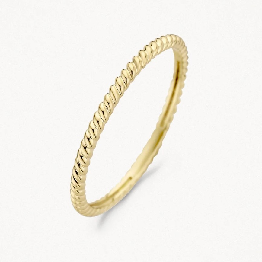 14 karaat geelgouden ring - Blush - 1196YGO 14 karaat geelgouden ring - Blush - 1196YGO-1