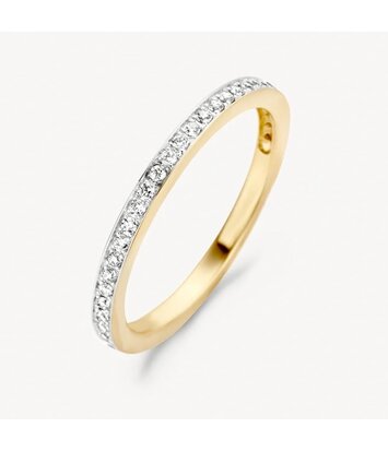 14 karaat geelgouden ring - Blush - 1119BZI