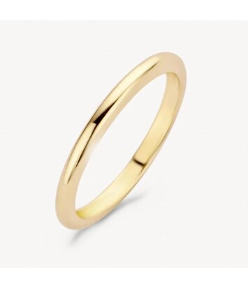 14 karaat geelgouden ring - Blush - 1117YGO