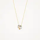 14 karaat geelgouden ketting - Blush - 3055BGO-3