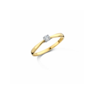 14 karaat geelgouden ring - Mori Diamond LabGrown Collectie - 0,15ct - Hutjens-1