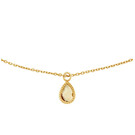 14 karaat geelgouden dames ketting - Amstel Citrine Necklace - Jackie-1