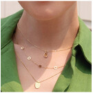 14 karaat geelgouden dames ketting - Amstel Citrine Necklace - Jackie-3