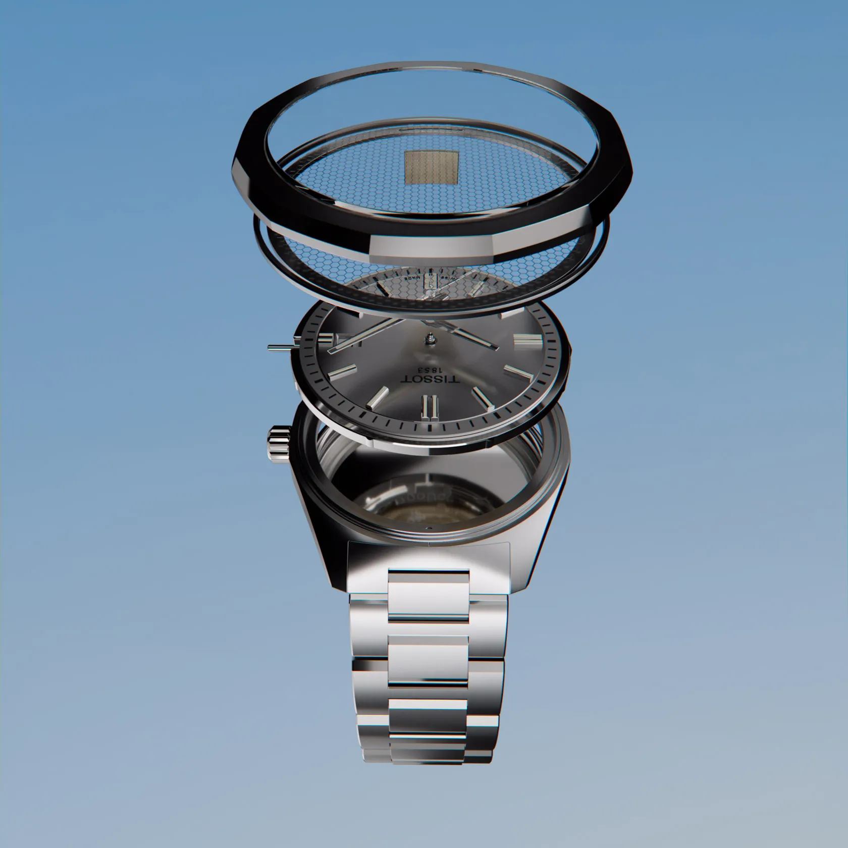 Tissot - Horloge Heren - PRC 100 Solar - T1514221103100 Tissot - Horloge Heren - PRC 100 Solar - T1514221103100-7