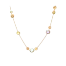 18 karaat geelgouden dames ketting - Marco Bicego - Jaipur Mix01 Short-1