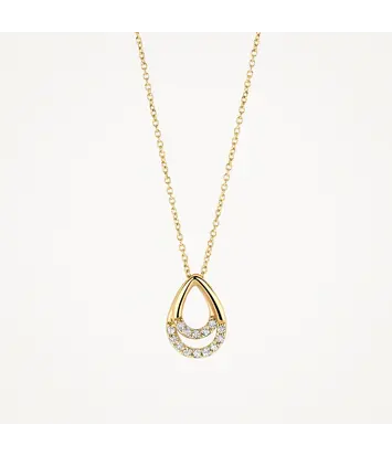 14 karaat geelgouden ketting - Blush - 3195YZI