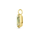 14 karaat geelgouden ketting met Amethyst en diamanten - Hutjens 14 karaat geelgouden ketting met Amethyst en diamanten - Hutjens-3