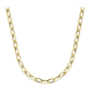 14 karaat geelgouden ketting - Anker - Hutjens 14 karaat geelgouden ketting - Anker - Hutjens