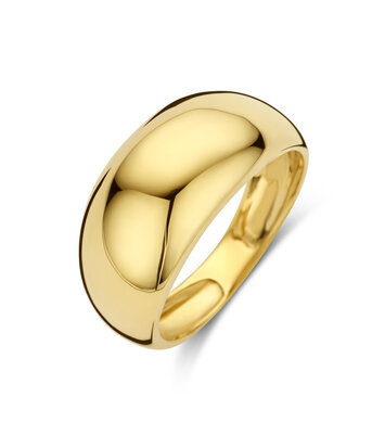 14k Geelgouden dames ring - Balloon 9,5 mm - Hutjens