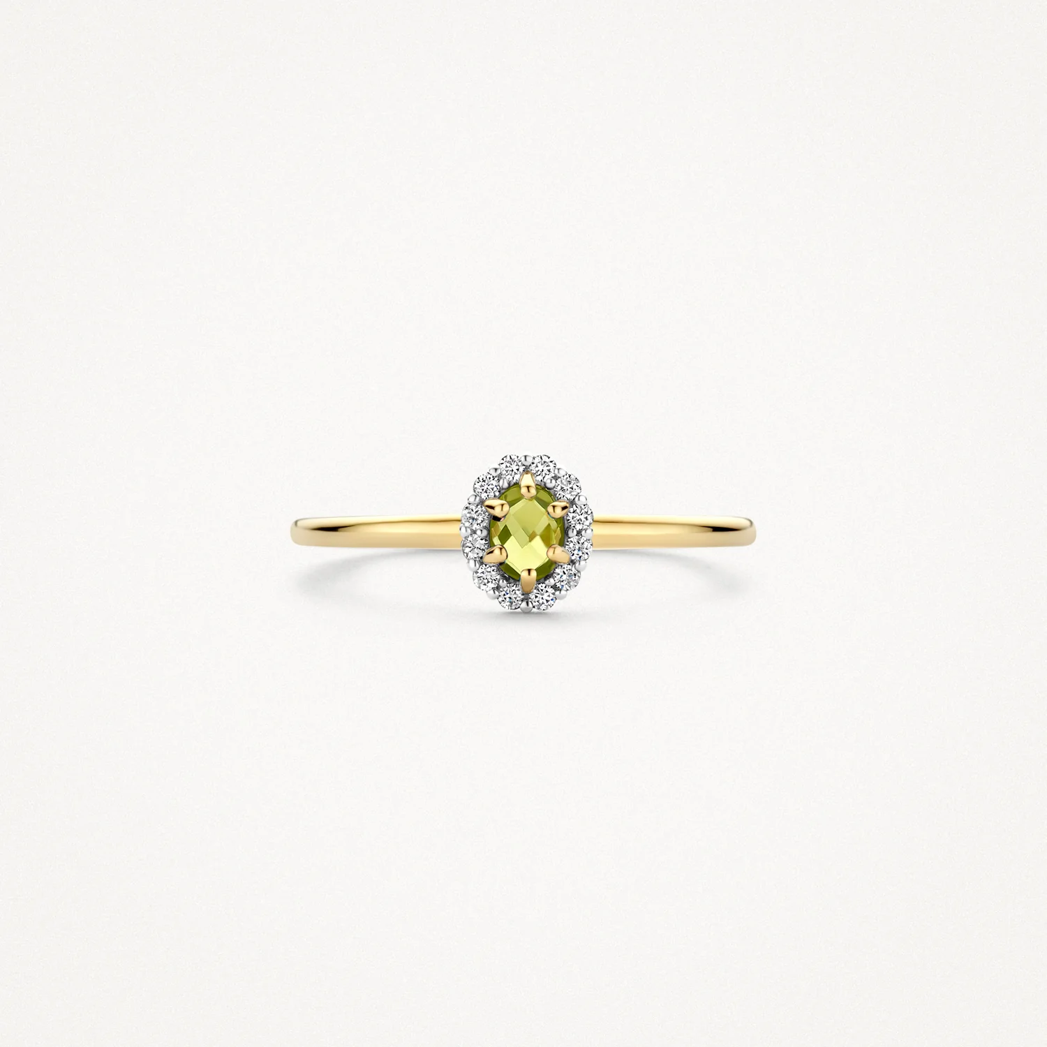 14 karaat geelgouden ring - Blush - 1258YGP 14 karaat geelgouden ring - Blush - 1258YGP-5