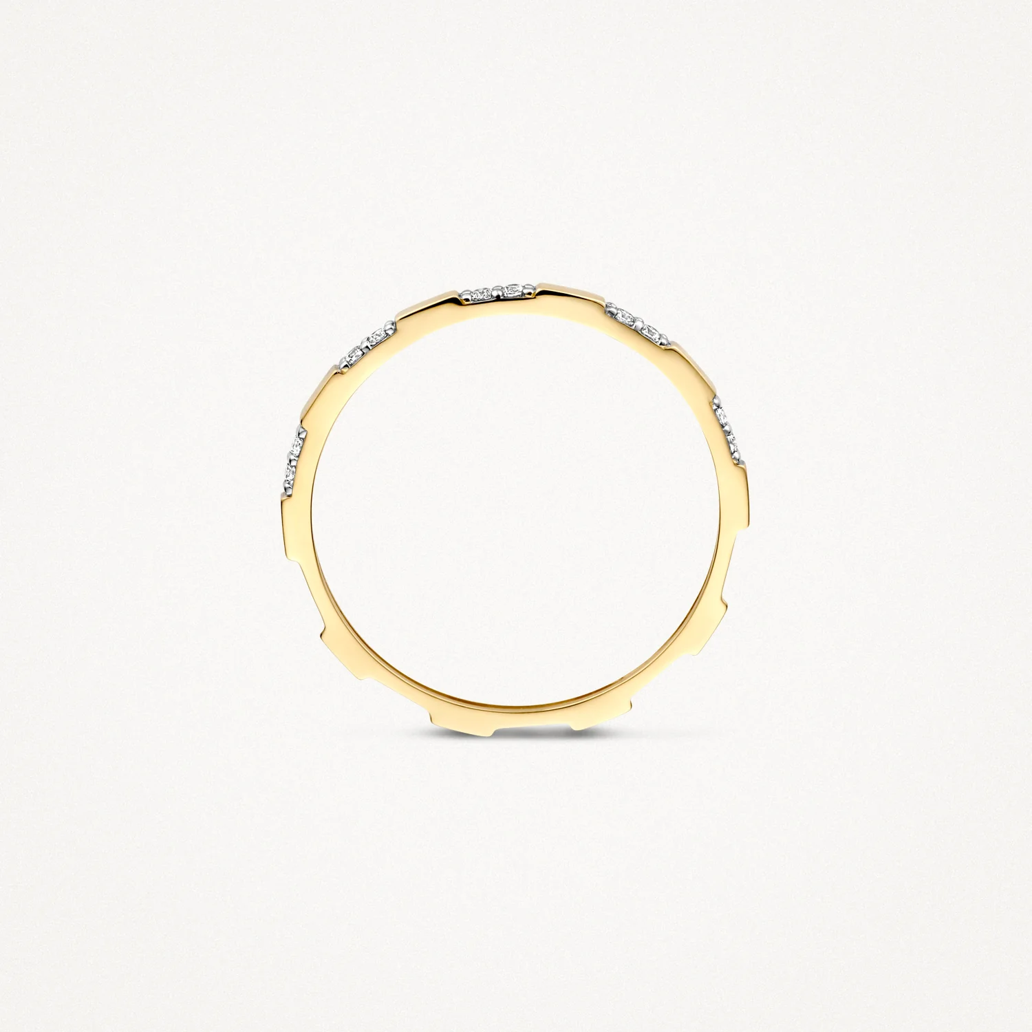 14 karaat geelgouden ring - Blush - 1260YZI 14 karaat geelgouden ring - Blush - 1260YZI-3