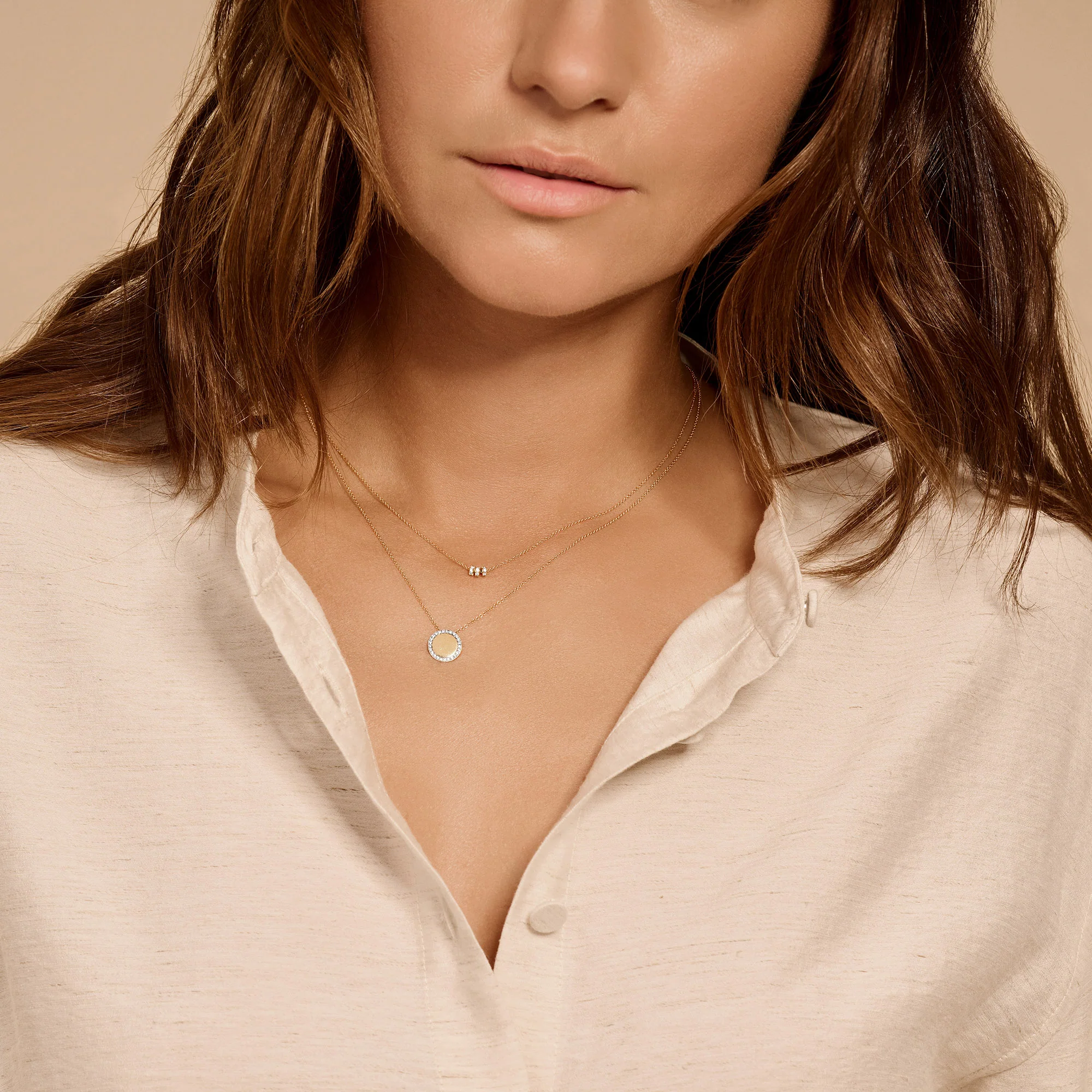 14 karaat geelgouden ketting - Blush - 3136YZI 14 karaat geelgouden ketting - Blush - 3136YZI-2