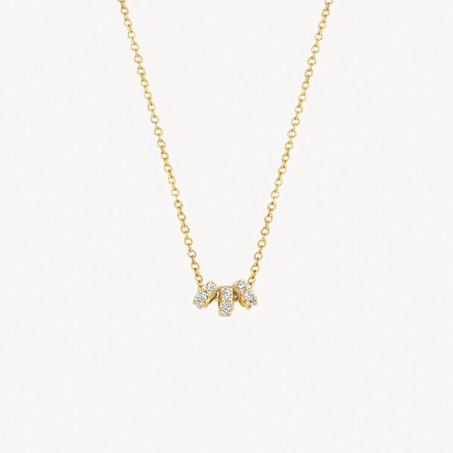 14 karaat geelgouden ketting - Blush - 3136YZI 14 karaat geelgouden ketting - Blush - 3136YZI-1