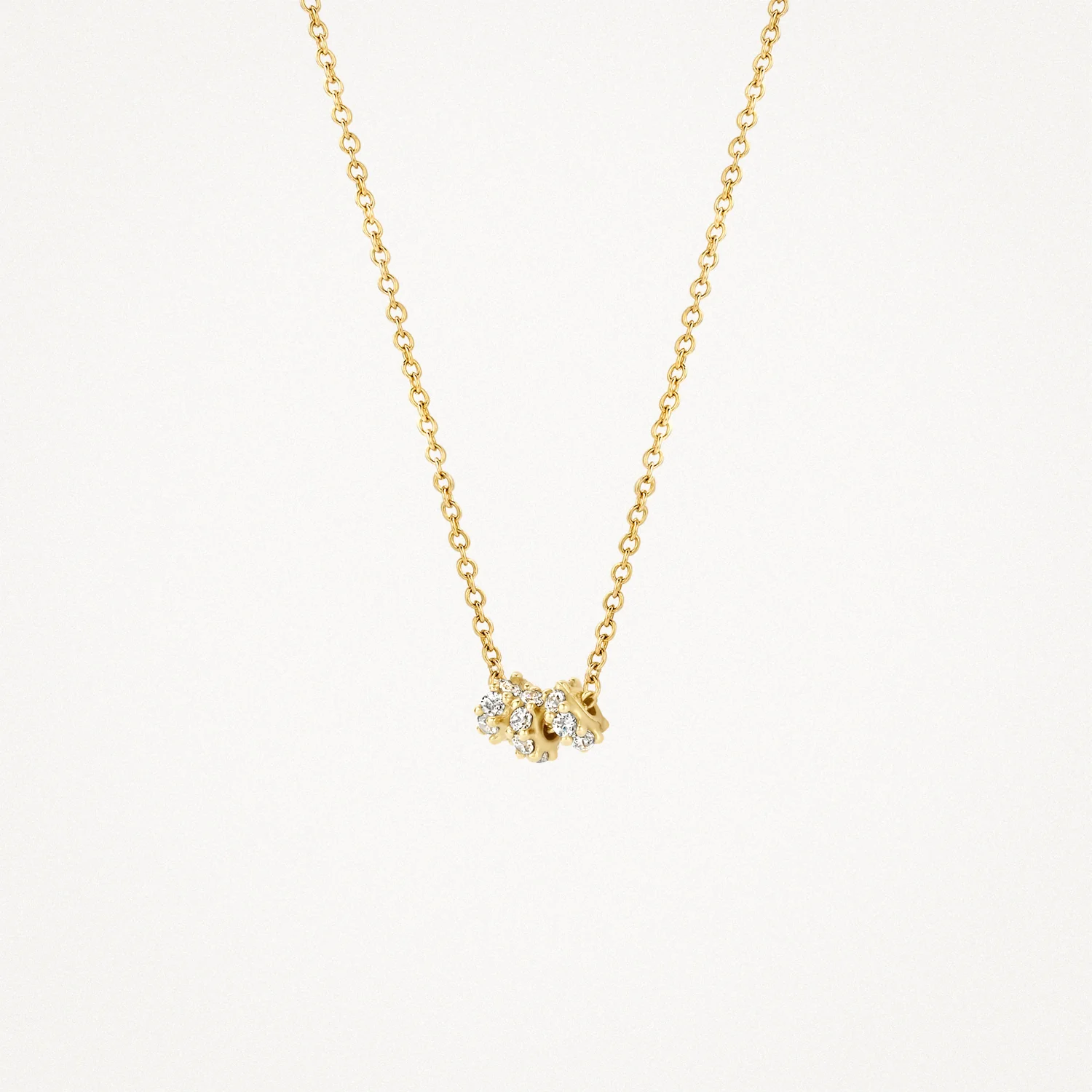 14 karaat geelgouden ketting - Blush - 3136YZI 14 karaat geelgouden ketting - Blush - 3136YZI-4