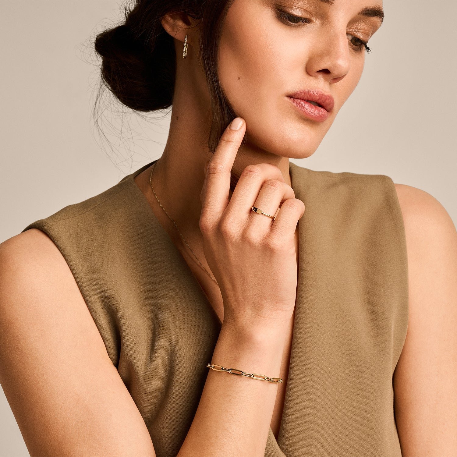 14 karaat geelgouden armband - Blush - 2229YGO 14 karaat geelgouden armband - Blush - 2229YGO-2