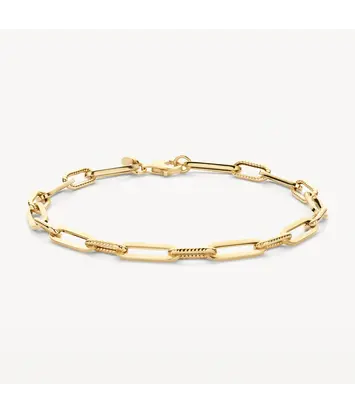 14 karaat geelgouden armband - Blush - 2229YGO