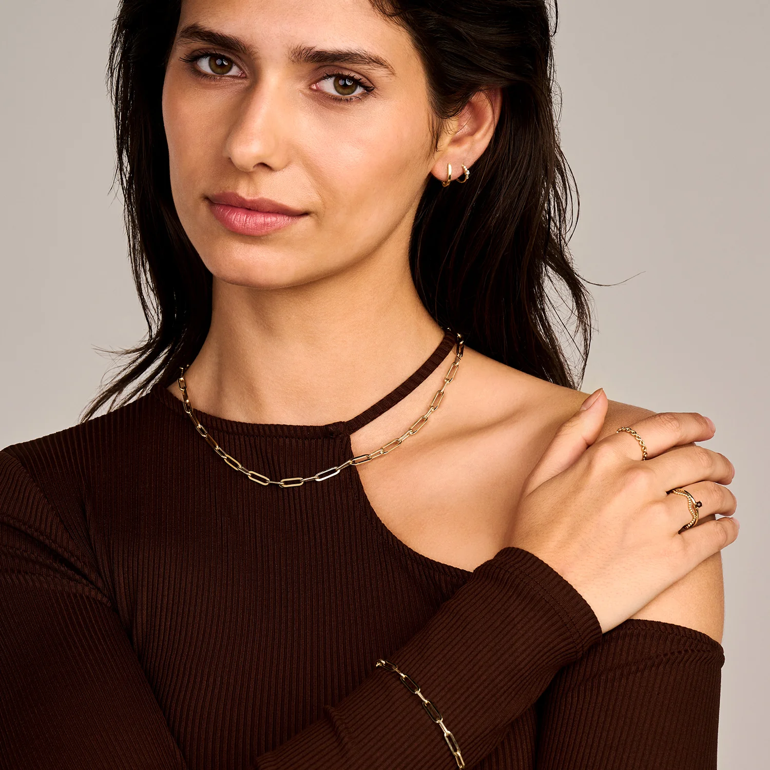 14 karaat geelgouden armband - Blush - 2229YGO 14 karaat geelgouden armband - Blush - 2229YGO-4