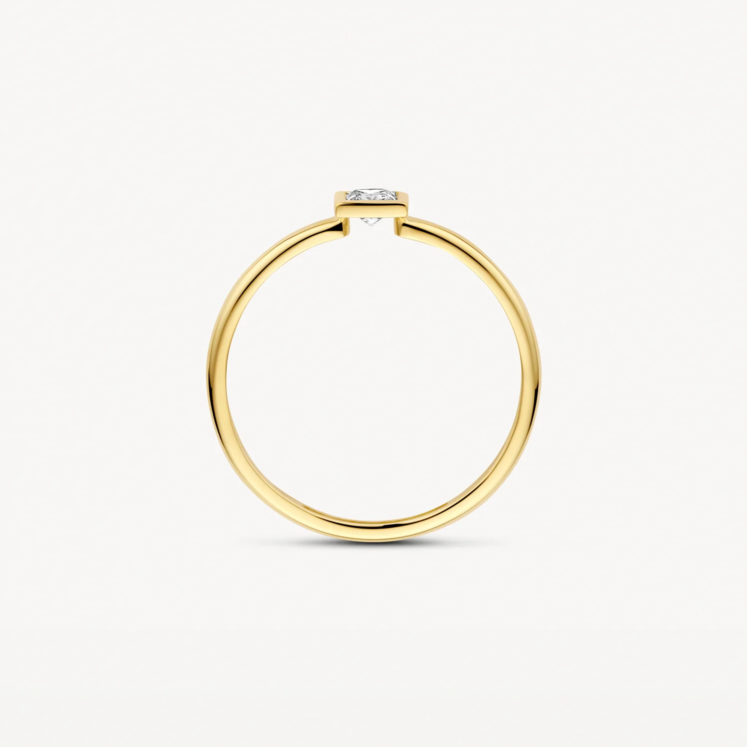 14 karaat geelgouden ring - Blush - 1274YZI 14 karaat geelgouden ring - Blush - 1274YZI-6