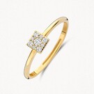 14 karaat geelgouden ring - Blush - 1278YZI 14 karaat geelgouden ring - Blush - 1278YZI-1