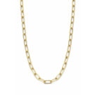 14 karaat geelgouden paperclip collier - Fjory 14 karaat geelgouden paperclip collier - Fjory-1