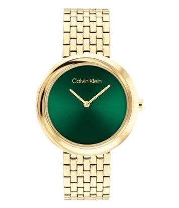 Calvin Klein - Dames horloge - Twisted Bezel - CK25100066 Calvin Klein - Dames horloge - Twisted Bezel - CK25100066