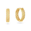 14 karaat geelgouden oorstekers-Jackie-Ariane Hoops-1