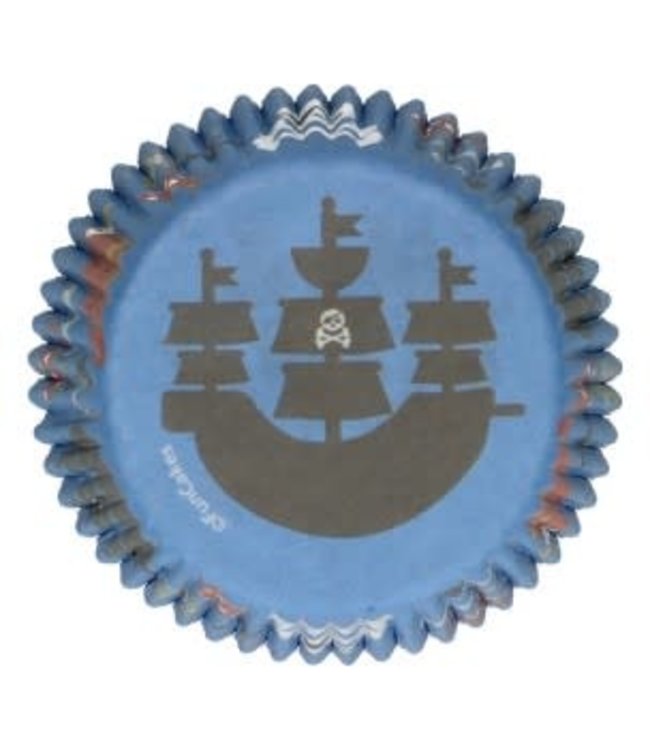 Funcakes baking cups Pirates 48 st.