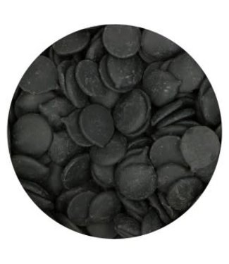 Funcakes Funcakes deco melts drip zwart 250 gr.