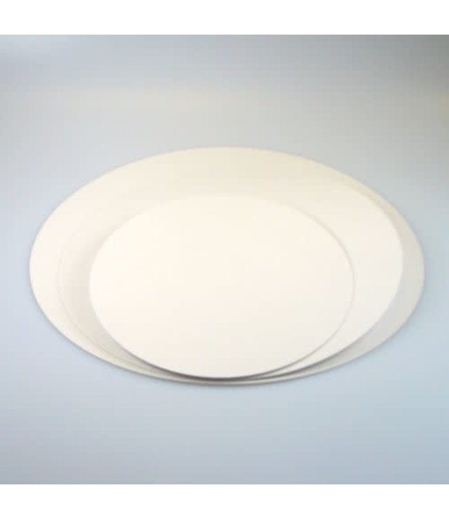 Funcakes Funcakes taartkarton wit vetvrij 22 cm 5 st.