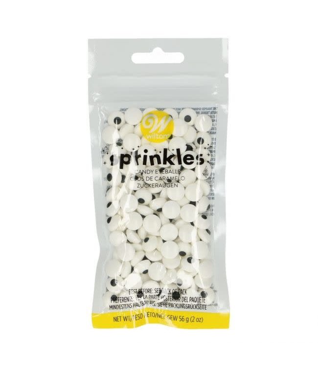 Wilton Wilton candy eye balls/ oogjes klein 56 gr.