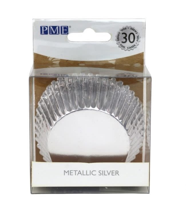 PME PME baking cups zilver metallic 30 st.