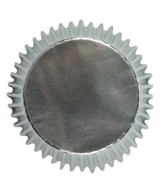 PME mini baking cups zilver 45 st.