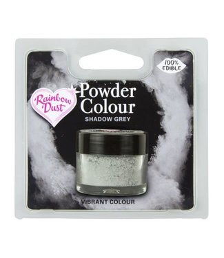 Rainbowdust Rainbowdust edible dust shadow grijs 5 gr.