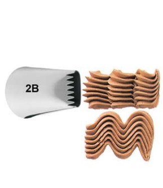 Wilton Wilton spuitmond basketweave #2B
