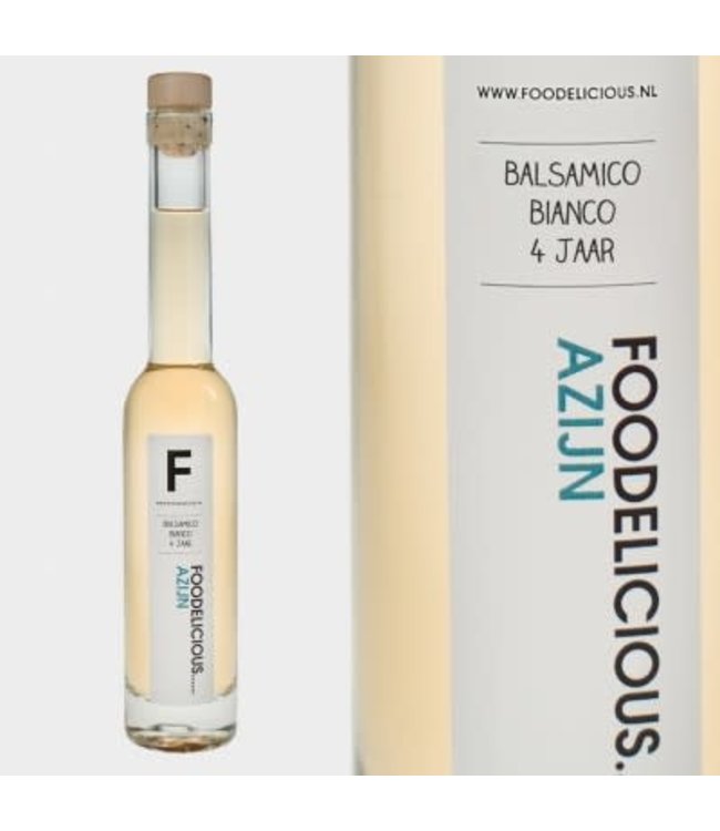 Foodelicious balsamico bianco 4 jr. 225 ml