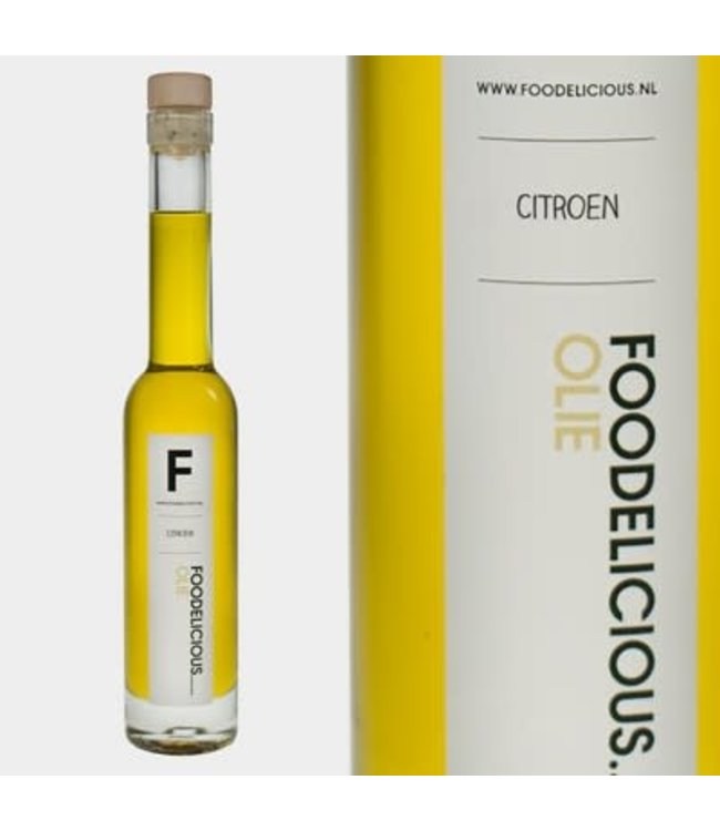 Foodelicious citroen olie 225ml