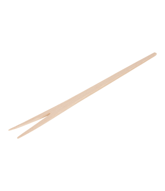 Kitchenbasics poffertjes  houten vork 2 tand