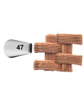 Wilton Wilton spuitmondje basketweave #047