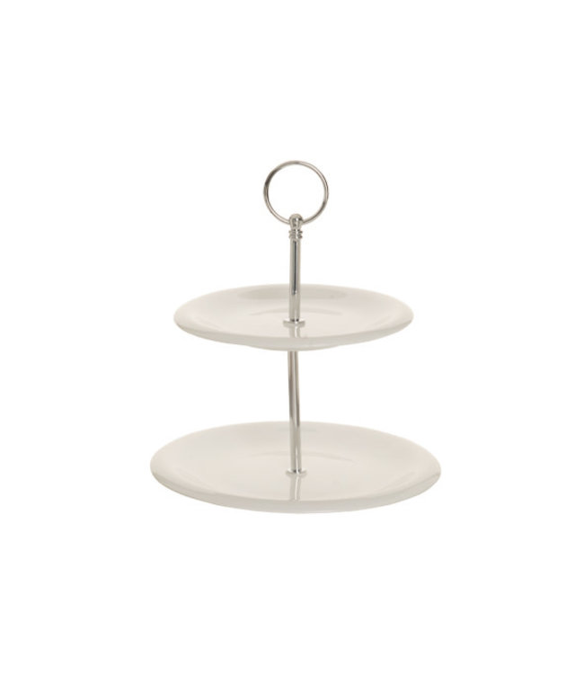 cosy & trendy etagere wit 24-17cm