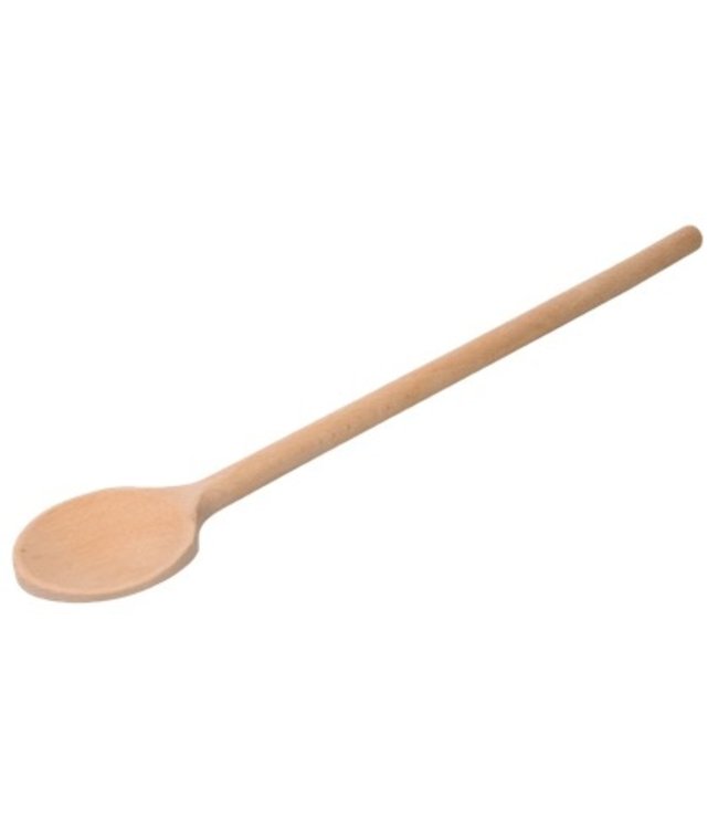 Kitchenbasics houten lepel ovaal 40 cm