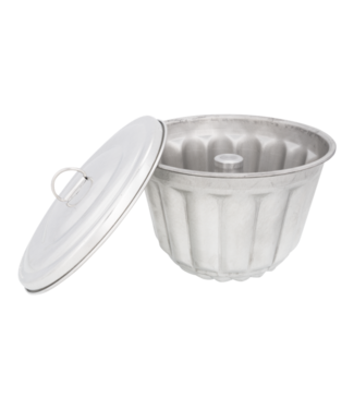 Kitchenbasics Puddingtrommel met deksel 18 cm