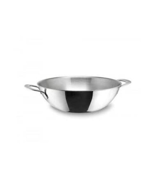 Habonne Avance wok 2 grepen 34 cm rvs