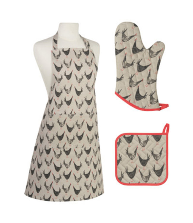 Now Designs ovenwant Chicken Scratch/ kip