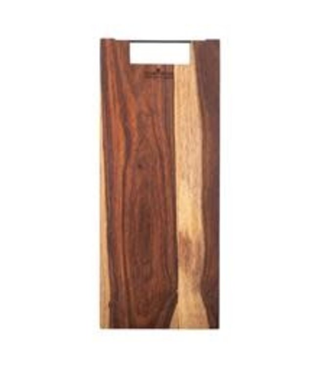 Pure Rose Wood Pure Rose Wood plank recht metalen handvat 49 cm